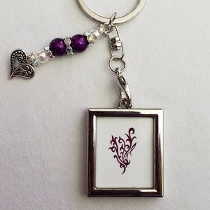 RECTANGULAR YOUNIQUE KEY CHAIN